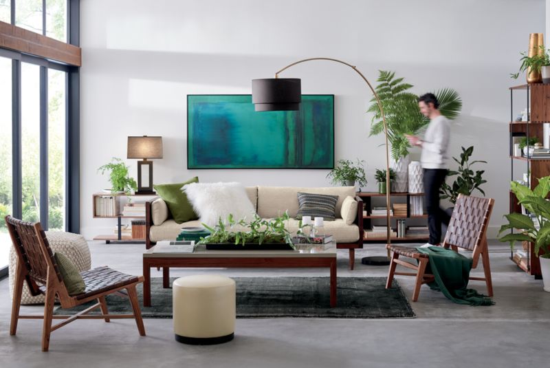 Austin Room Divider Bookshelf Crate & Barrel